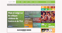 Desktop Screenshot of algerie360.com