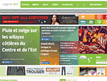Tablet Screenshot of algerie360.com